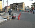 道路舗装工事　兵庫県尼崎市